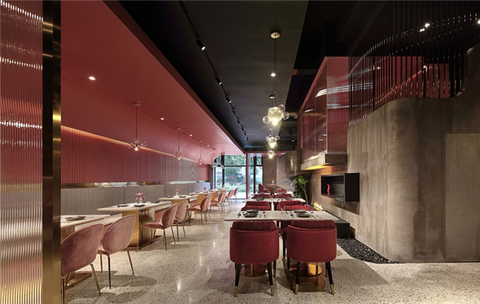 精致優(yōu)雅的揚州May Cusine梅料理餐廳裝修設(shè)計方案