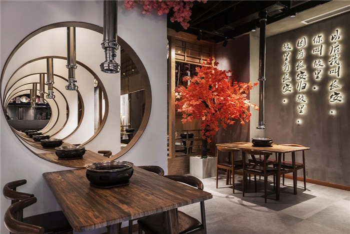 日式烤肉店裝修    故里烤肉燒烤餐廳門(mén)頭外觀裝修設(shè)計(jì)實(shí)景圖