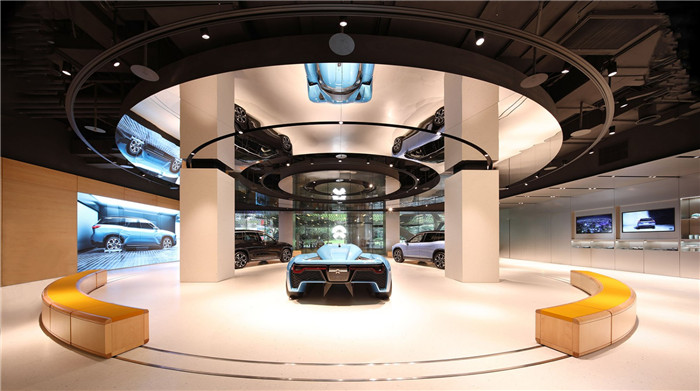 現(xiàn)代大氣的汽車展廳設(shè)計(jì)圖