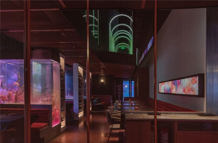 鄭州餐廳裝修公司分享中西餐酒吧融合餐飲裝修設(shè)計(jì)圖