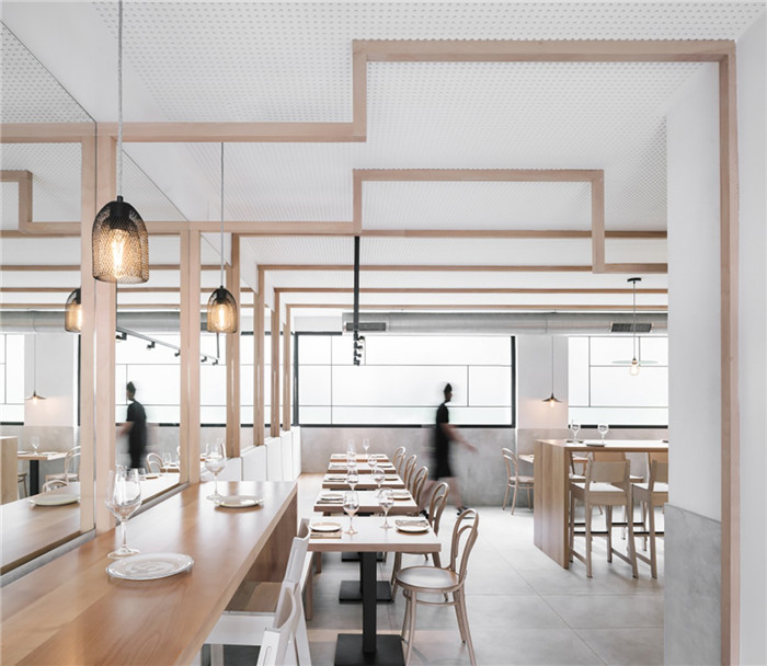 用餐區(qū)裝修設計-海鮮餐廳酒吧裝修設計方案