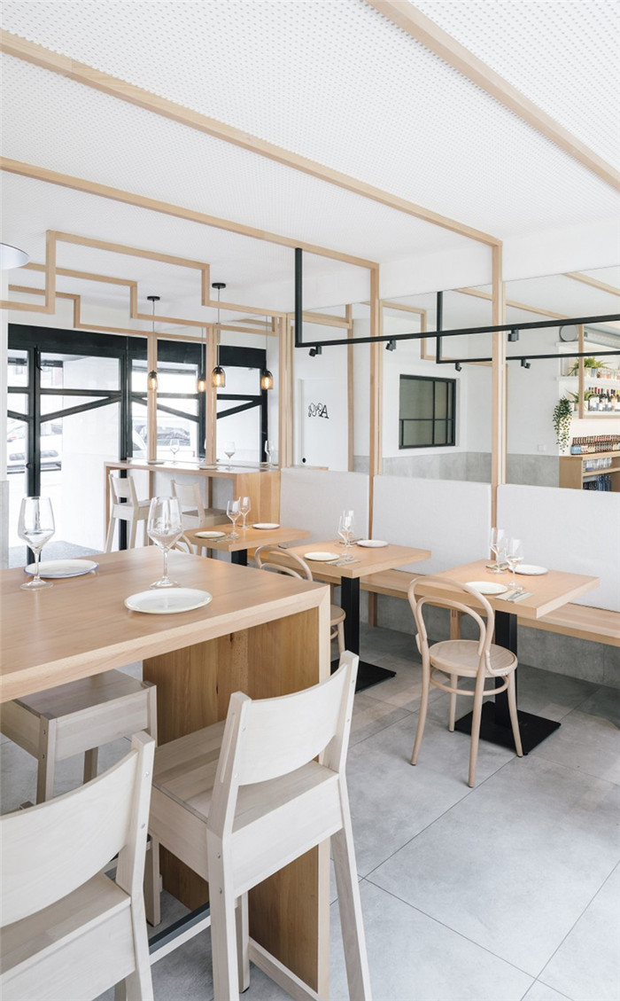 餐廳卡座區(qū)裝修設計-海鮮餐廳酒吧裝修設計方案
