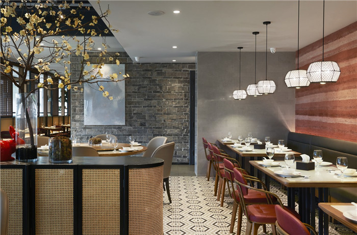 用餐區(qū)裝修設計-鄭州中餐廳裝修公司推薦瀟湘府中餐廳裝修設計方案